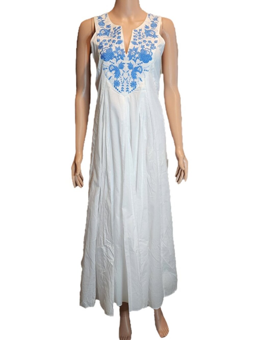 Tuckernuck White Cyprus Maxi Dress Med Coastal Resort Vacation NWT - Picture 2 of 11